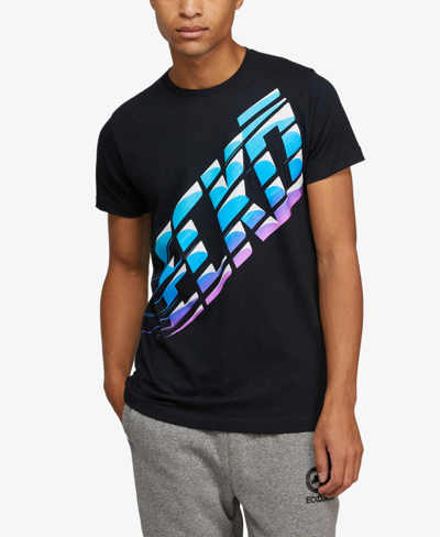 Shop Ecko Unltd Men's Swooshe Me Up Graphic T-shirt In Black