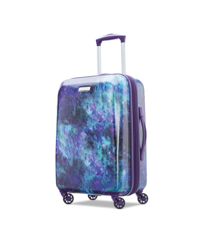 Shop American Tourister Moonlight 21" Hardside Expandable Carry-on Spinner Suitcase In Cosmos