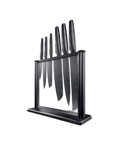 Shop Cuisine::pro Id3 Black Samurai Gozen Knife Block Set, 7 Piece