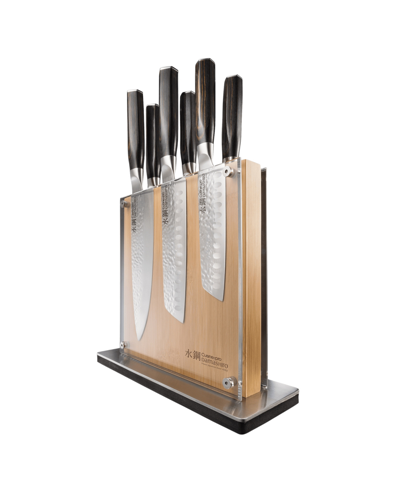 Shop Cuisine::pro Damashiro Emperor Shi Knife Block Set, 7 Piece