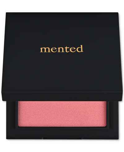 Shop Mented Cosmetics Make You Blush In Pinky Promise- True Pink With Gold Shimm