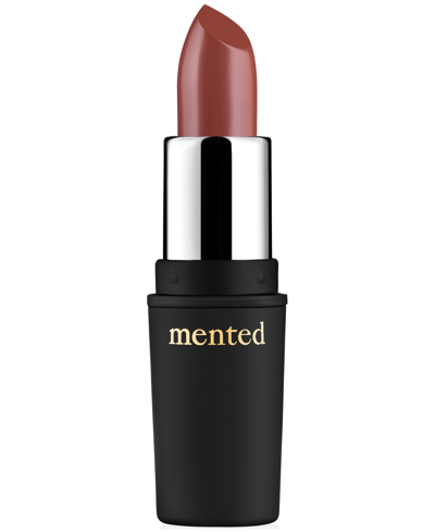 Shop Mented Cosmetics Semi-matte Lipstick In Nude Lala- Deep Pink With Brown Underton