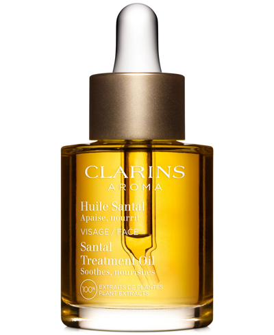 Shop Clarins Santal Soothing & Hydrating Face Treatment Oil In No Color