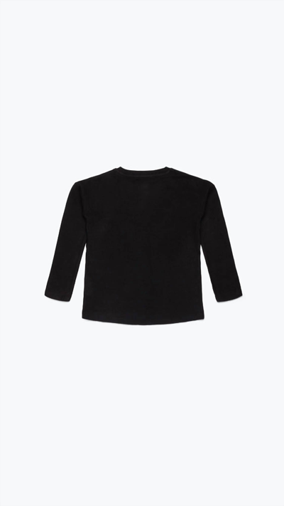 Shop Mia Girls - Studded Sweater In Black