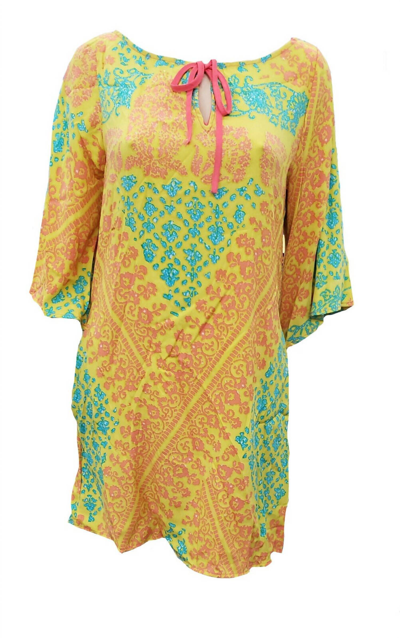 Shop Hale Bob Women's Printed Silk Dress In Tl57 In Multi