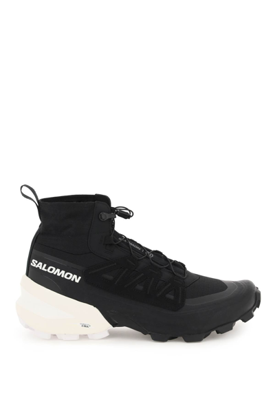 X Salomon Drawstring Sneakers In Black