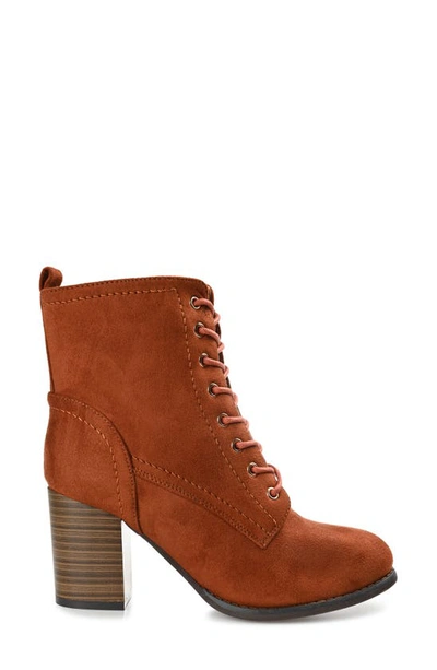 Journee Collection Baylor Bootie In Rust
