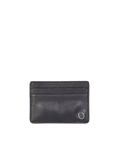 Shop Orciani Functional Leather Card Holder By  In Black