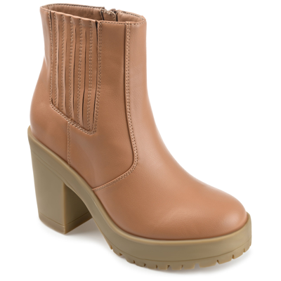 Journee Collection Collection Women's Tru Comfort Foam Riplee Bootie In Multi