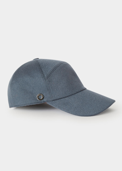 Shop Loro Piana Storm System Cashmere Baseball Hat In Carbon Grey