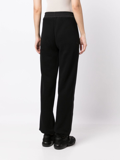 Moncler Logo-detail Track Pants In Black