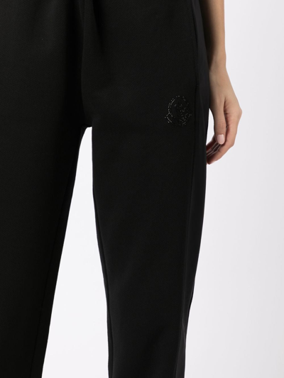 Moncler Logo-detail Track Pants In Black