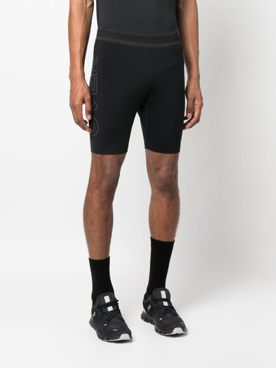 Shop Over Over Logo-print Cycling Short In Black