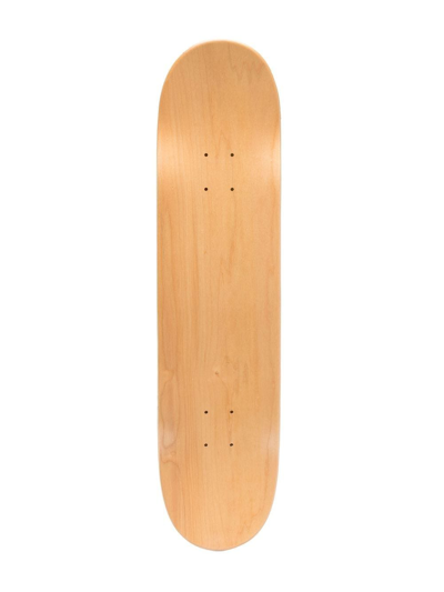 Shop Blue Sky Inn Floral-print Skateboard In Neutrals