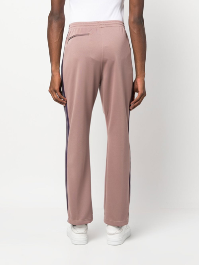 Needles Side Stripe Track Pants In Brown