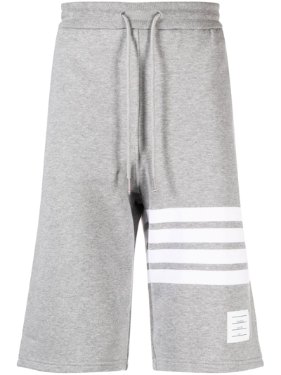 Shop Thom Browne 4-bar Track Shorts - Men's - Cotton In Grey