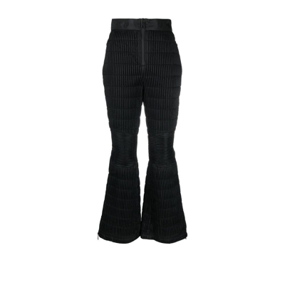 Shop Khrisjoy Padded Flared Ski Trousers - Women's - Polyamide/polyester In Schwarz