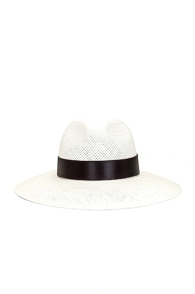 Shop Janessa Leone Corbin Packable Hat In Bleach