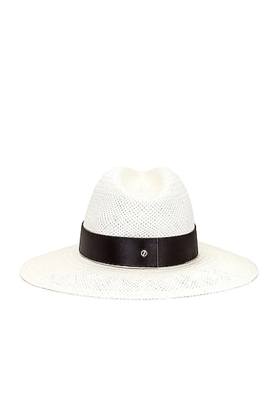Shop Janessa Leone Corbin Packable Hat In Bleach