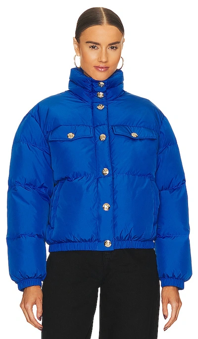 Anine Bing Landon Jacket In Electric Blue | ModeSens