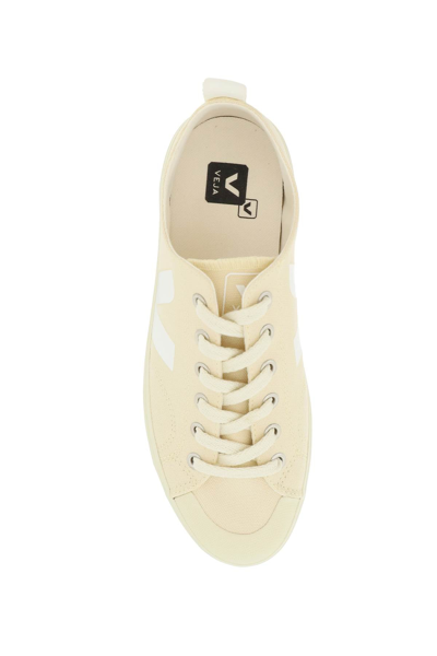 Shop Veja Nova Canvas Sneakers In Beige