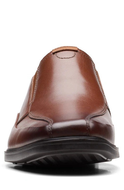Shop Clarks Lite Ave Loafer In Tan Leather