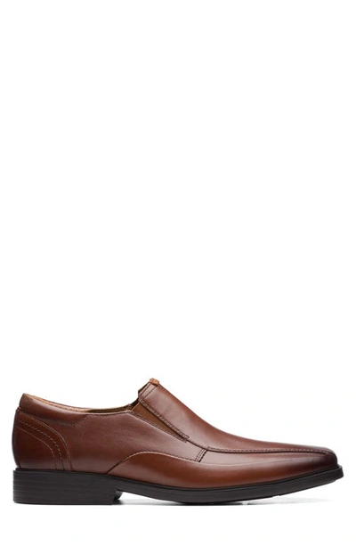 Shop Clarks Lite Ave Loafer In Tan Leather