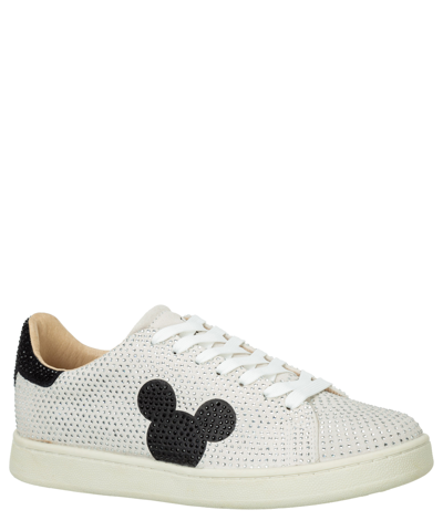 Shop Moa Master Of Arts Disney Disney Mickey Mouse Gallery Sneakers In Beige