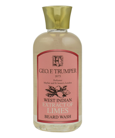 Shop Geo F. Trumper Perfumer Extract Of Limes Beard Wash 100 ml In White