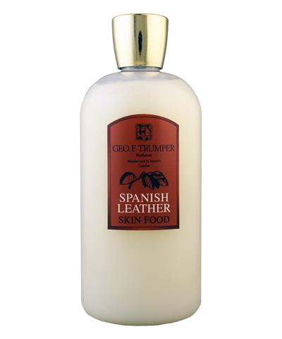 Shop Geo F. Trumper Perfumer Spanish Leather Skin Food 100 ml In White