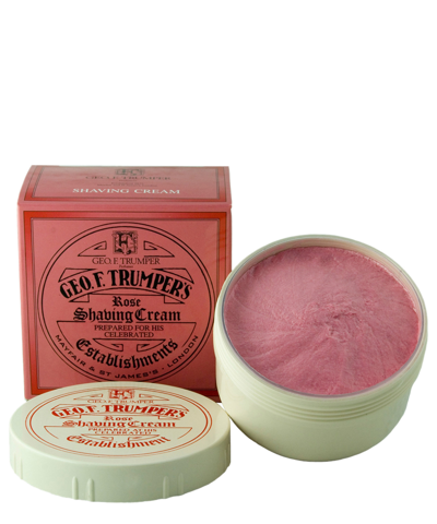 Shop Geo F. Trumper Perfumer Rose Soft Shaving Cream Bowl 200 G In White