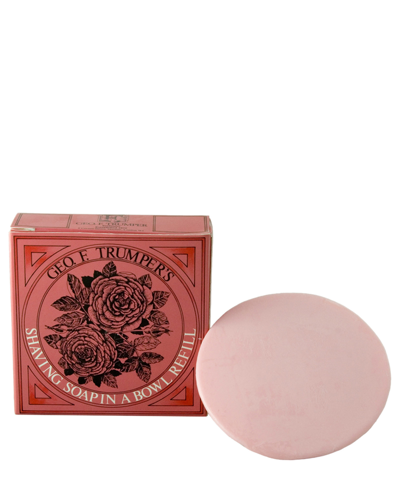 Shop Geo F. Trumper Perfumer Rose Hard Shaving Soap Refil 80 G In White