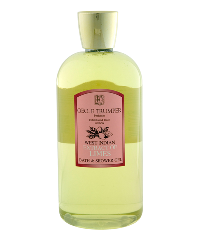 Shop Geo F. Trumper Perfumer Extract Of Limes Bath &amp; Shower Gel 500 ml In White