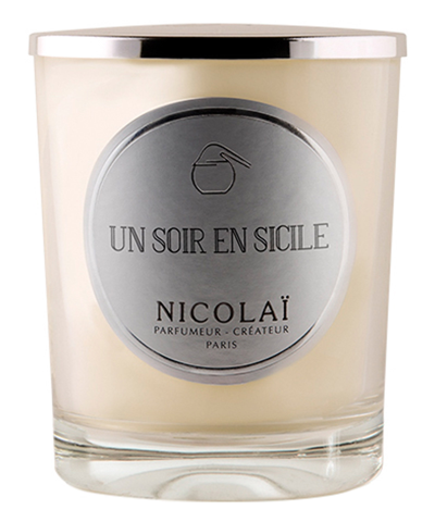 Shop Nicolai Un Soir En Sicile Candle In White