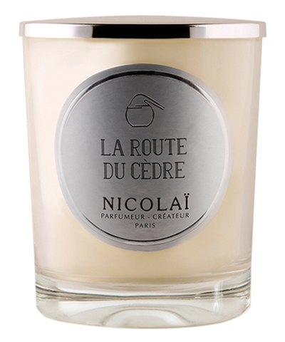 Shop Nicolai La Route Du Cèdre Candle In White