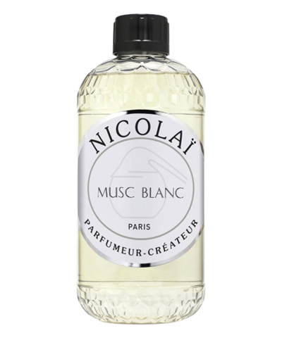 Shop Nicolai Musc Blanc Lamp Refill 500 ml In White