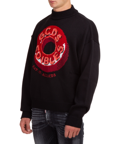 Gcds Sweater In Black