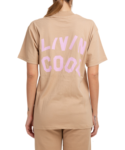 Shop Livincool T-shirt In Brown