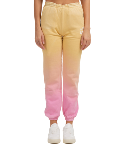 Livincool Cotton Sweatpants In Pink