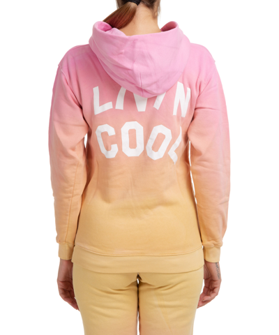 Shop Livincool Hoodie In Pink