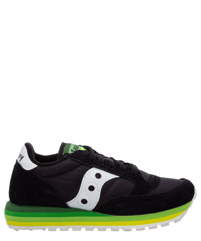 Saucony Jazz O Rainbow Leather Sneakers In Black ModeSens