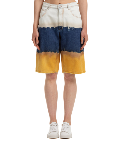 Alberta Ferretti Shorts In Yellow