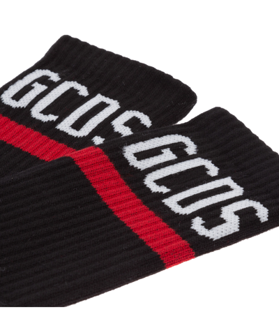 Shop Gcds Logo Socks In Black