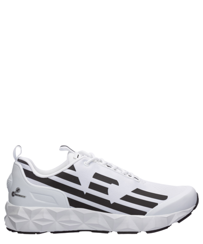 Shop Ea7 C2 Ultimate Kombat Sneakers In White