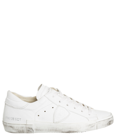 Shop Philippe Model Prsx Sneakers In White