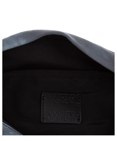Shop Marcelo Burlon County Of Milan Tie-dye Belt Bag In Grey