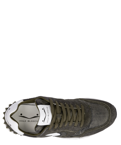 Shop Voile Blanche Reubent Studs Sneakers In Grey