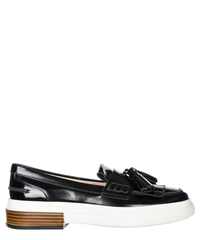 Shop Tod's Loafers In Black