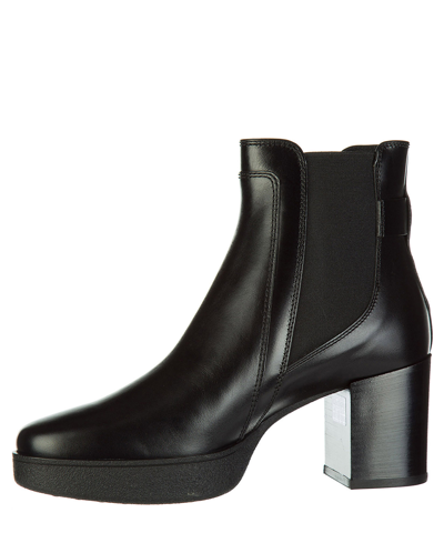Shop Tod's Heeled Boots In Black