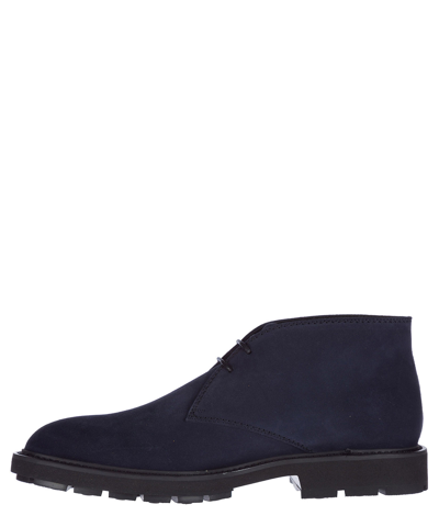Shop Tod's Ankle Boots In Blue